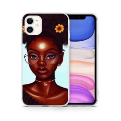 Coque pour IPhone «  Afro Girl « M15